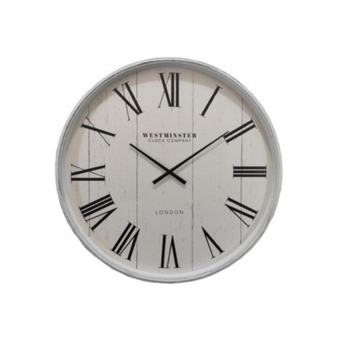 Westminster Wall Clock White 76cm image 0
